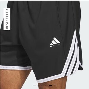 Adidas Men's Black Athletic Shorts